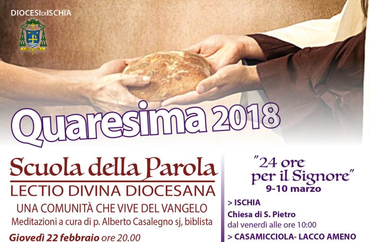 Quaresima 2018: gli appuntamenti diocesani