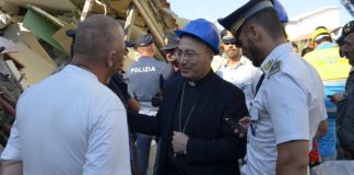 A UN MESE DAL SISMA MONS. LAGNESE: “LA RICOSTRUZIONE AVVENGA FAVORENDO LA RICOSTITUZIONE DEL TESSUTO SOCIALE”